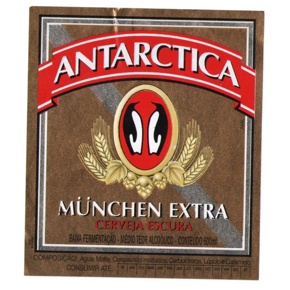 Antarctica Munchen Extra Rótulo Metalizado 96 97