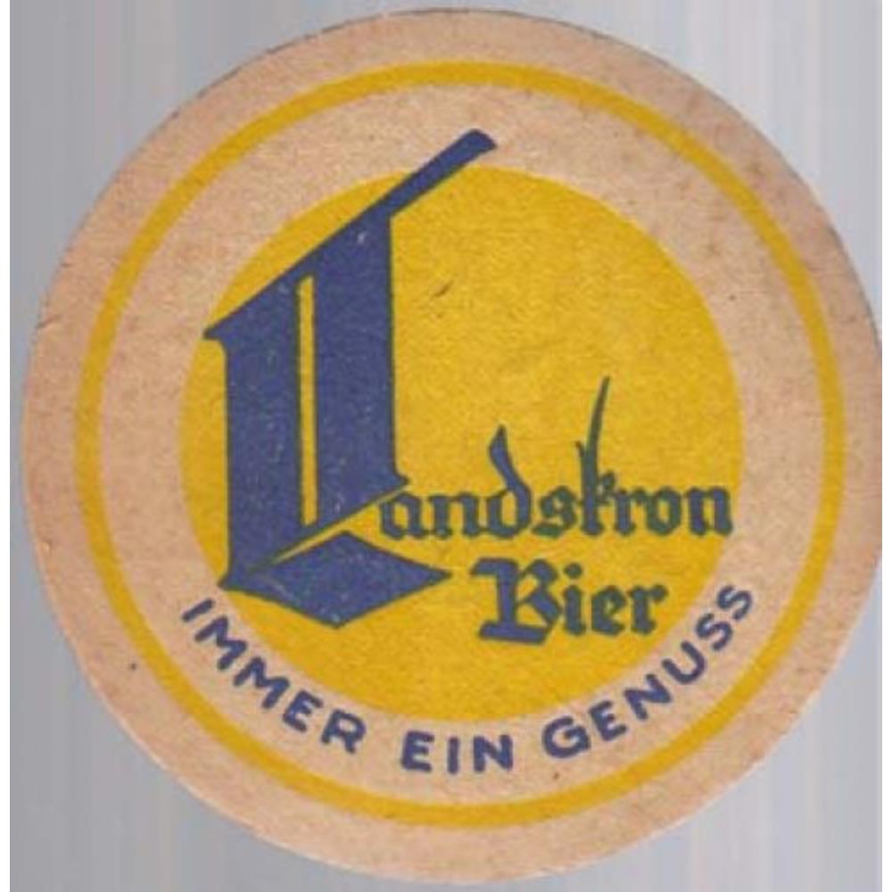 Alemanha Landstron Bier Immer ein Genuss