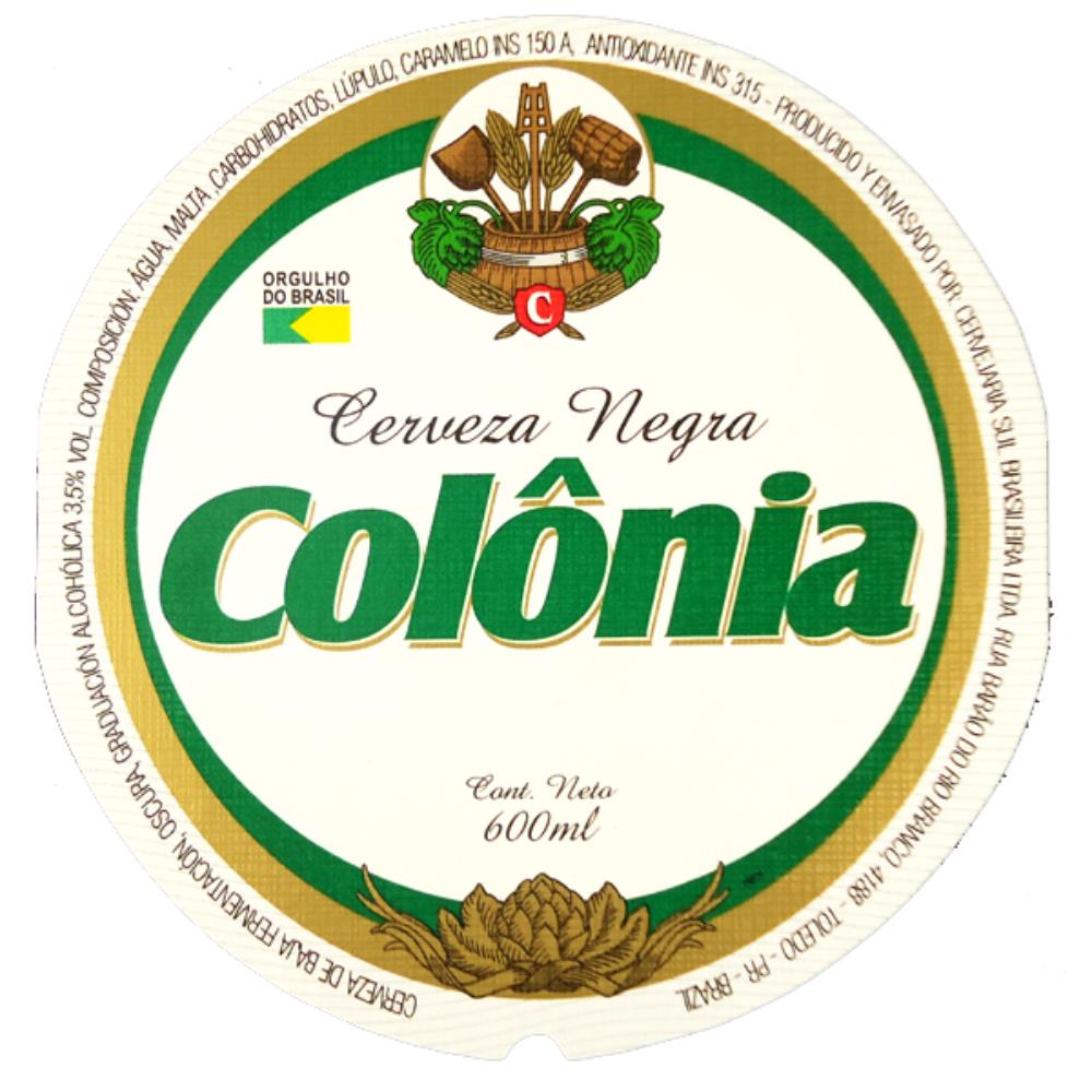 Colonia Cerveja Negra 600 ml