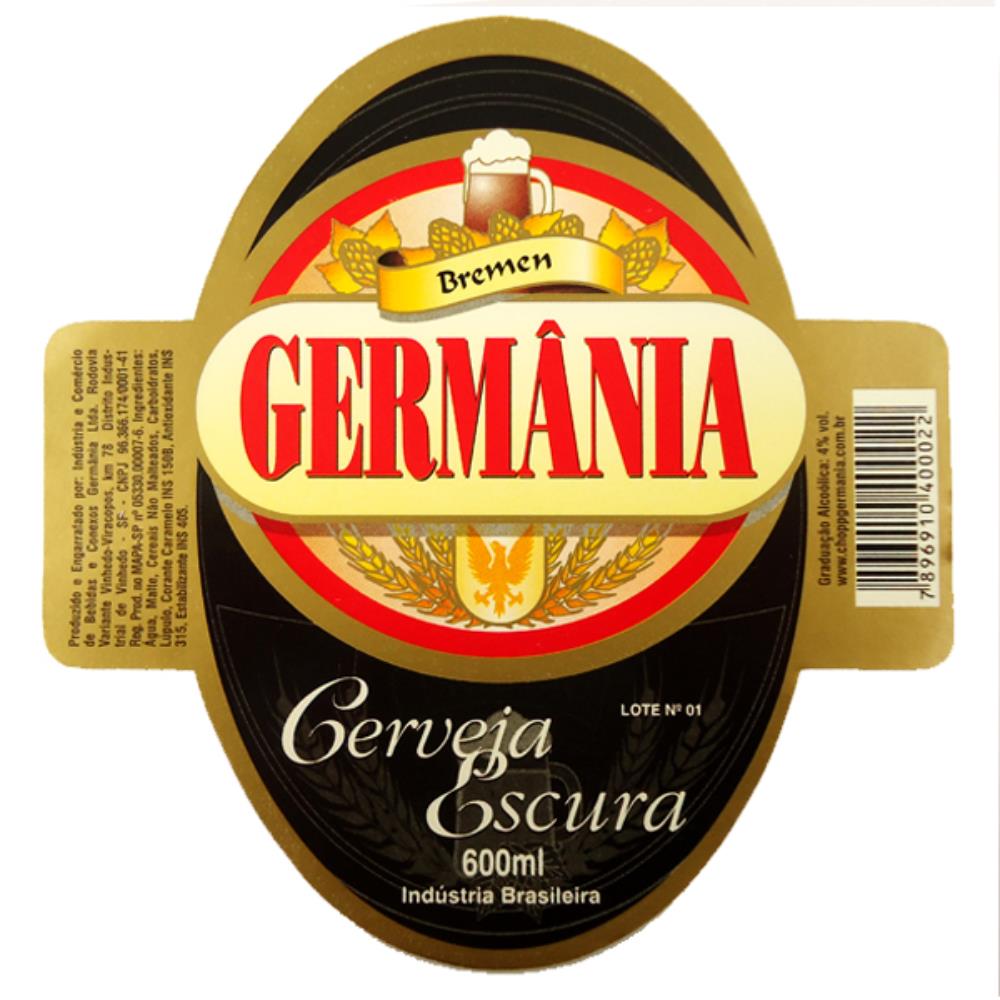 Germania cerveja escura 600 ml