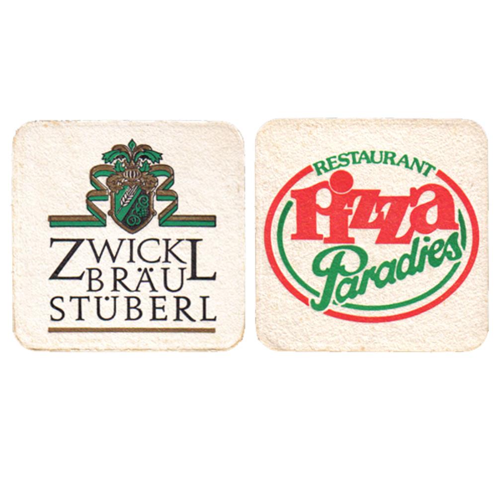 Austria Zwickl Brau Stuberl Restaurant Pizza