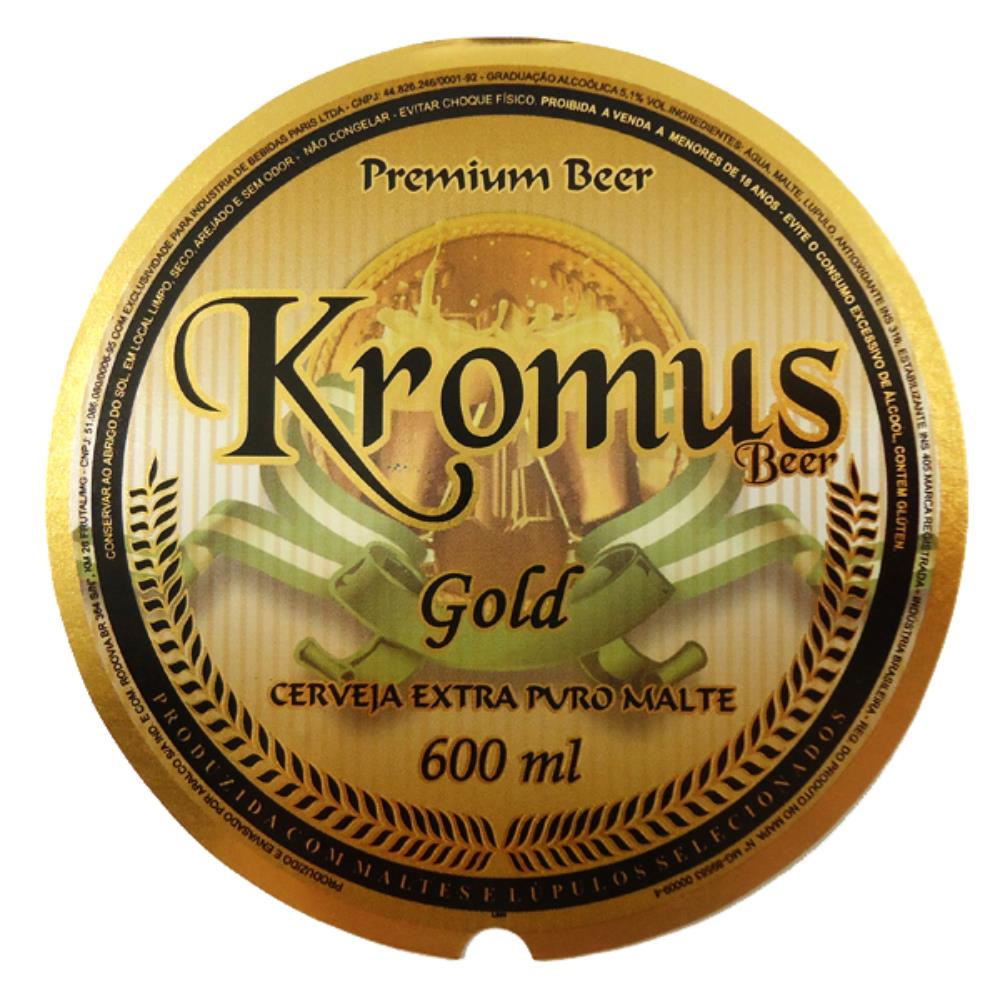 Kromus Gold Premium Beer 600 ml