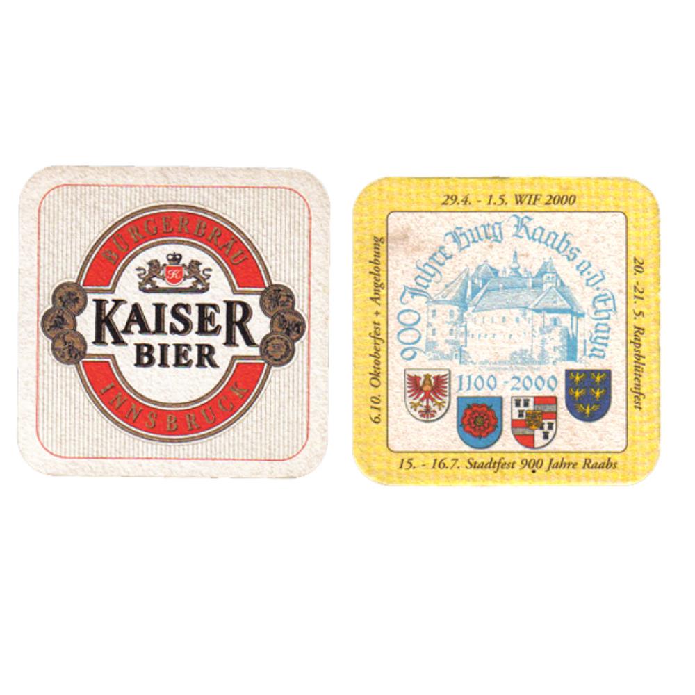 Áustria Kaiser Bier Brauerei 900 Jahre