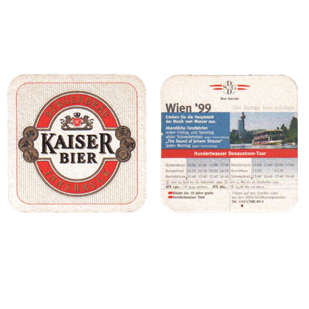 Áustria Kaiser Bier Wein 99 Hundertwasser