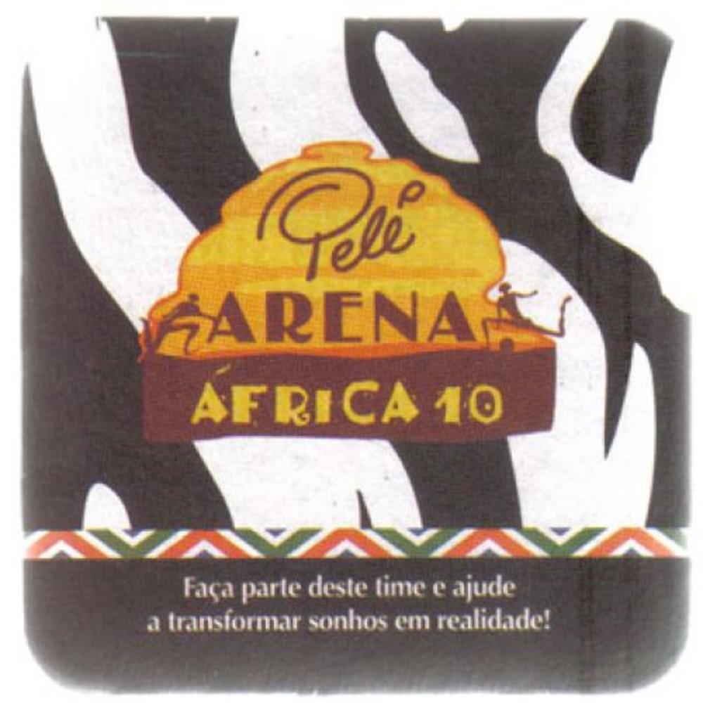 Pelé Arena África 10 - Preto e Branco