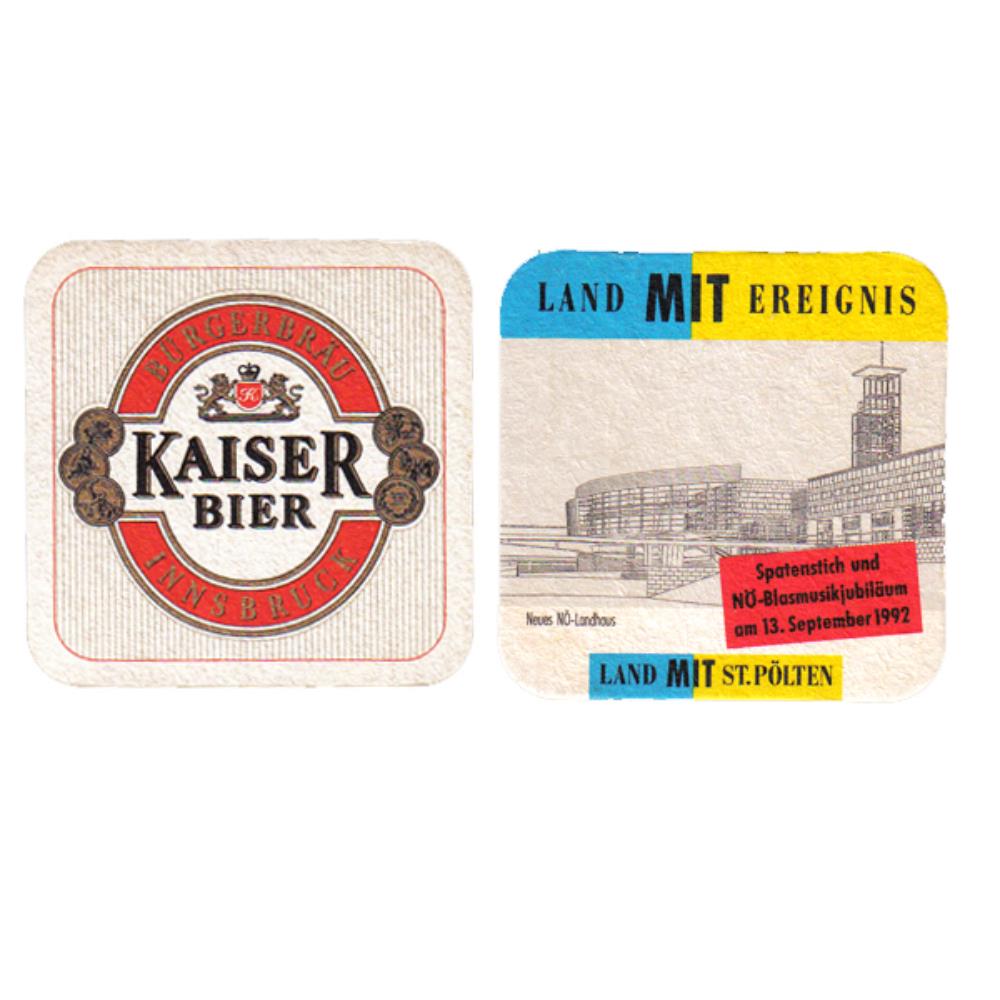 Áustria Kaiser Bier Brauerei Wieselburg Land Mit