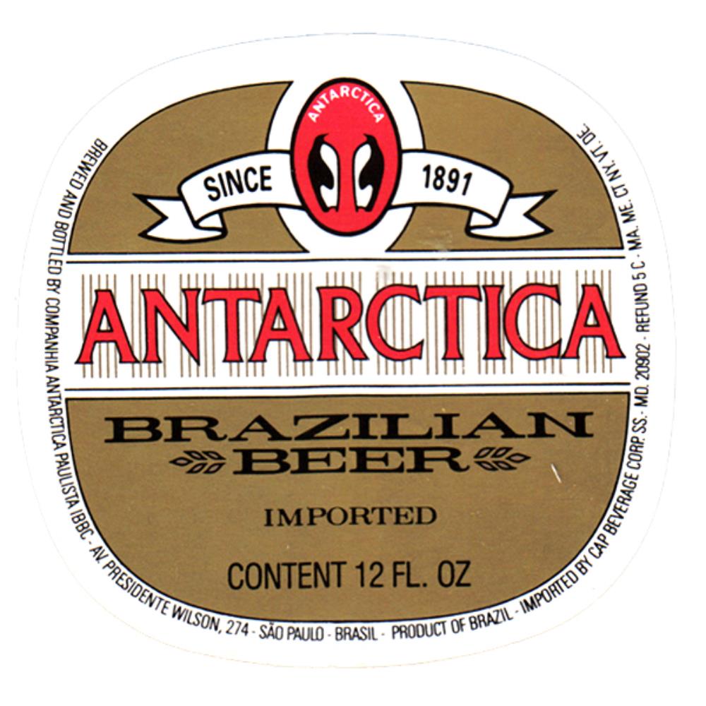 Antarctica Brazilian Beer Content 12 FL OZ