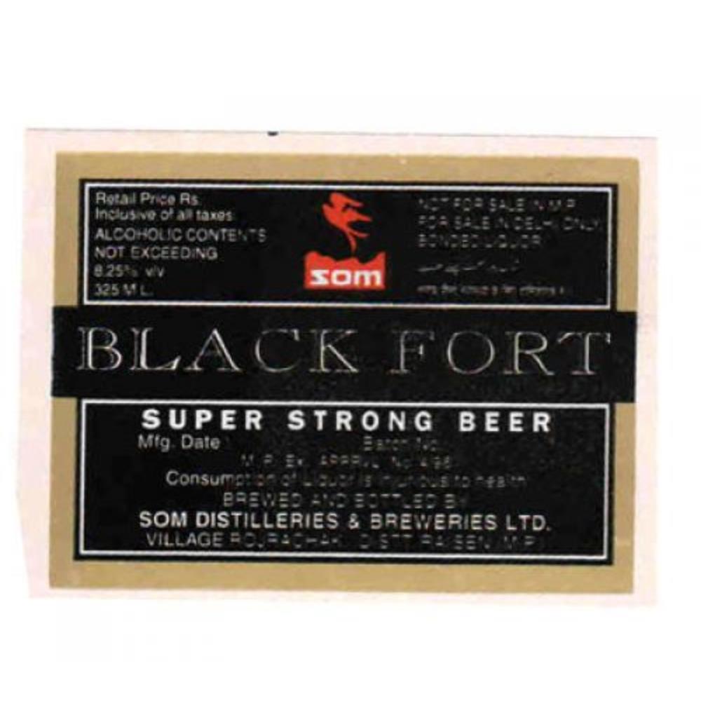 Índia Black Fort Super Strong Beer