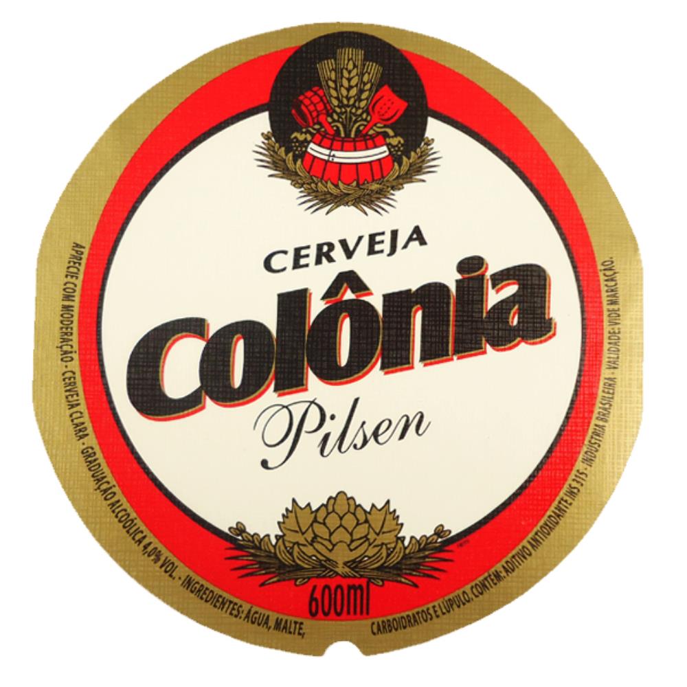 Colônia Cerveja Pilsen 600ml