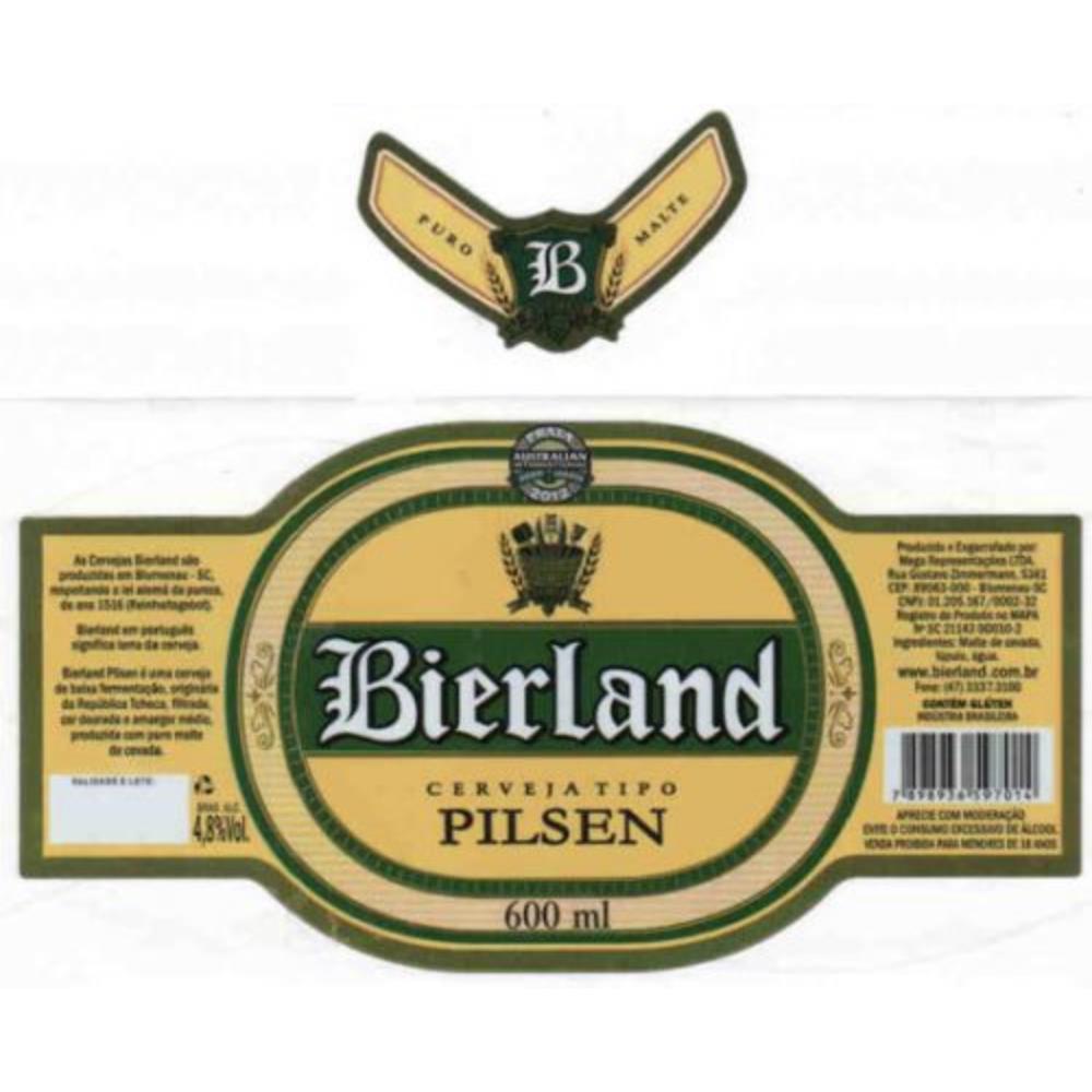 Bierland Pilsen 600 ml