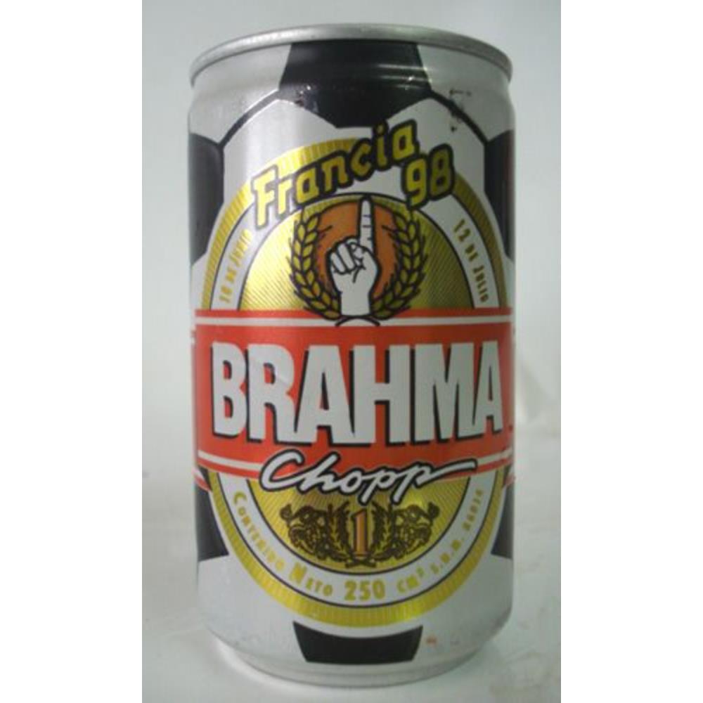Lata Brahma Venezuela Francia 98 - 250 ml