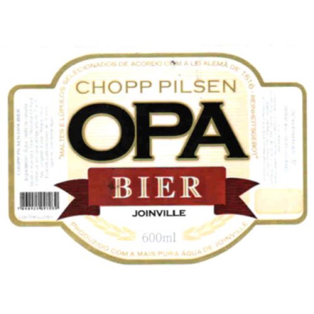 Opa Bier Chopp Pilsen 600ml