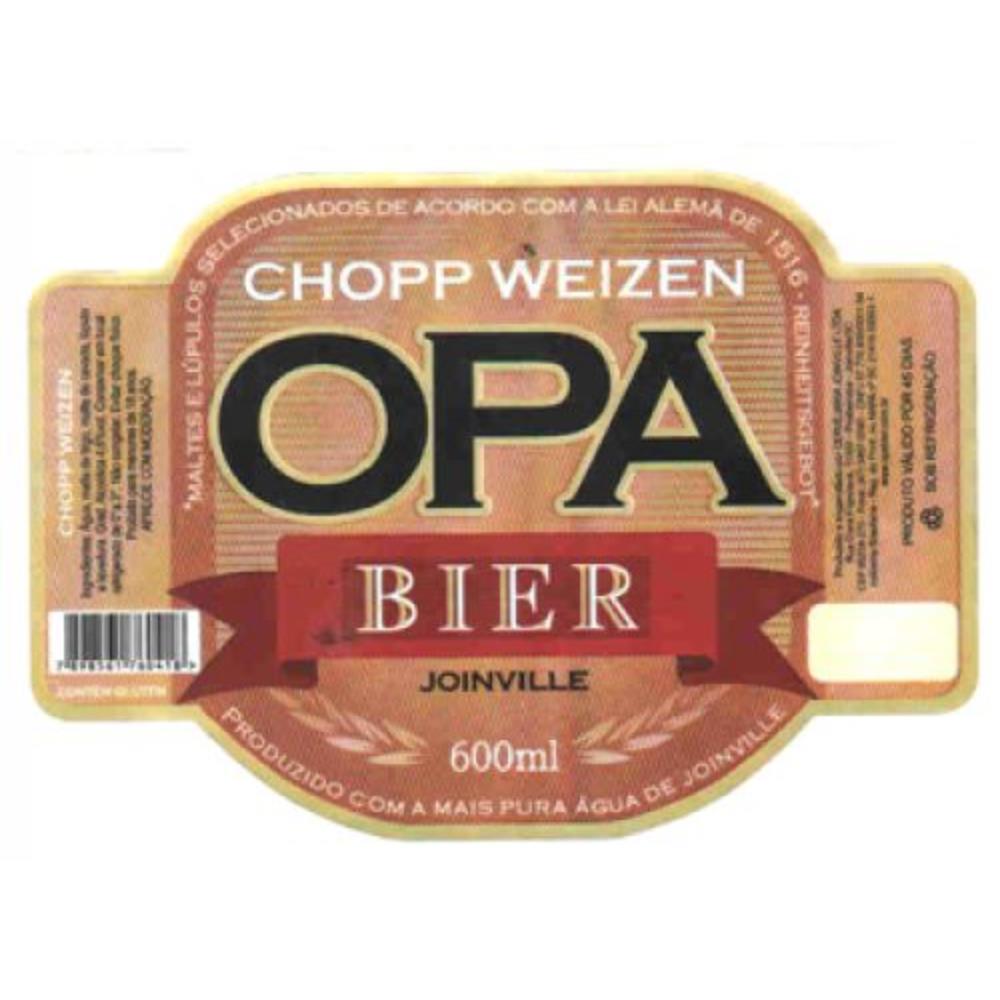 Opa Bier Chopp Weizen 600ml