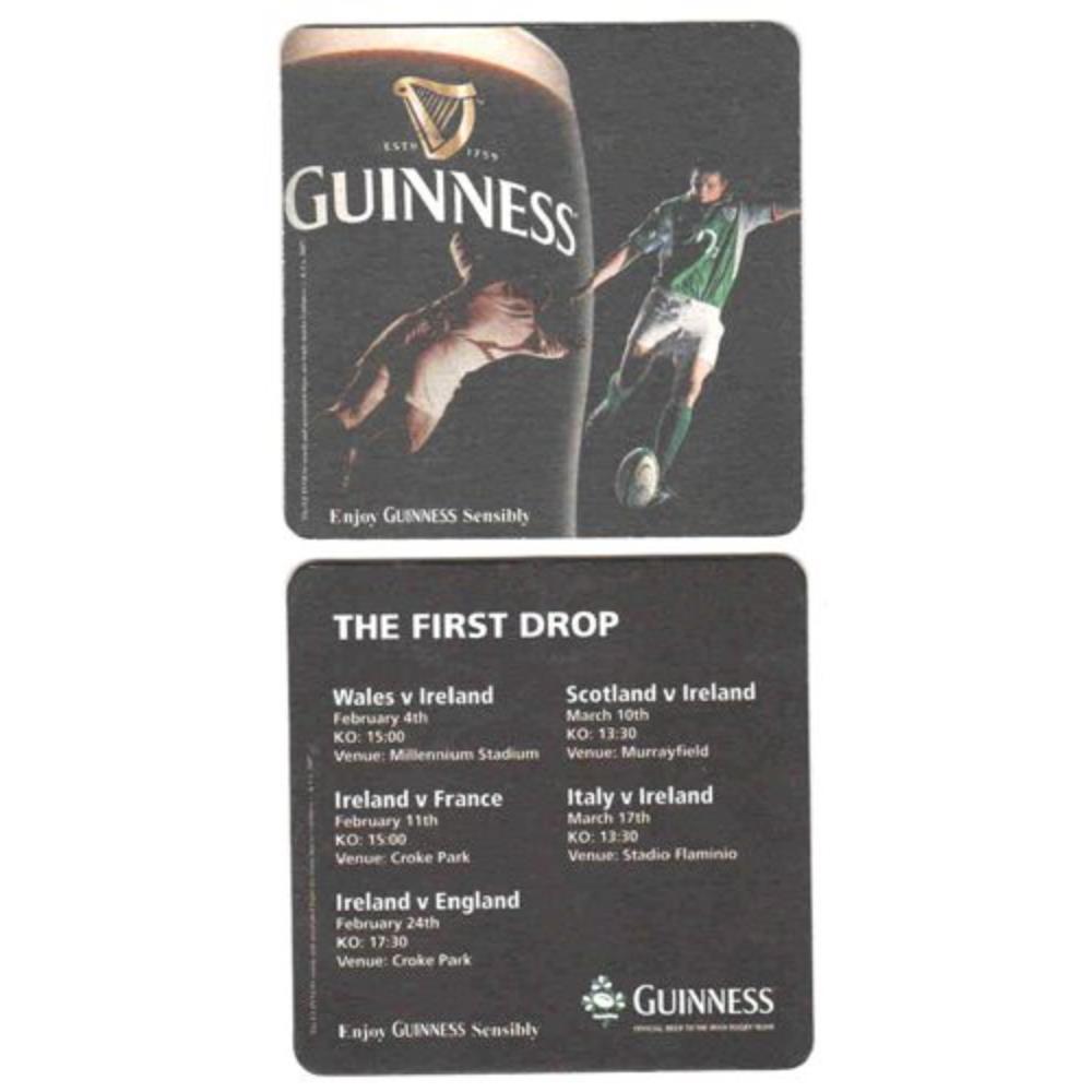 Guinness The First Drop - Wales v Ireland