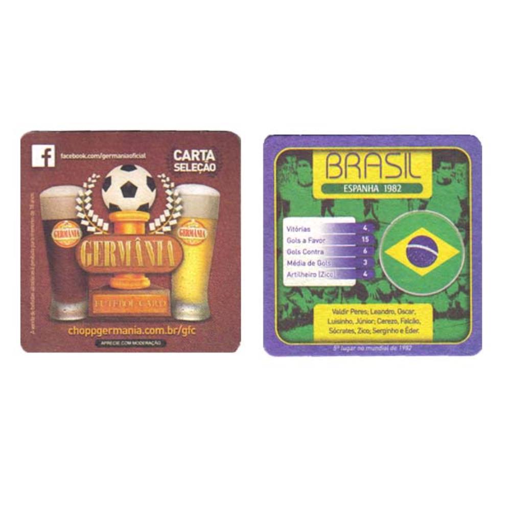 Germânia Copa de 2014 Brasil - Espanha 1982