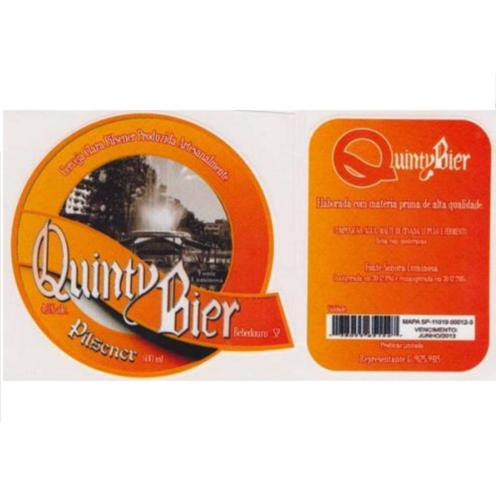 Quintybier Pilsener Fonte Luminosa 600 ml