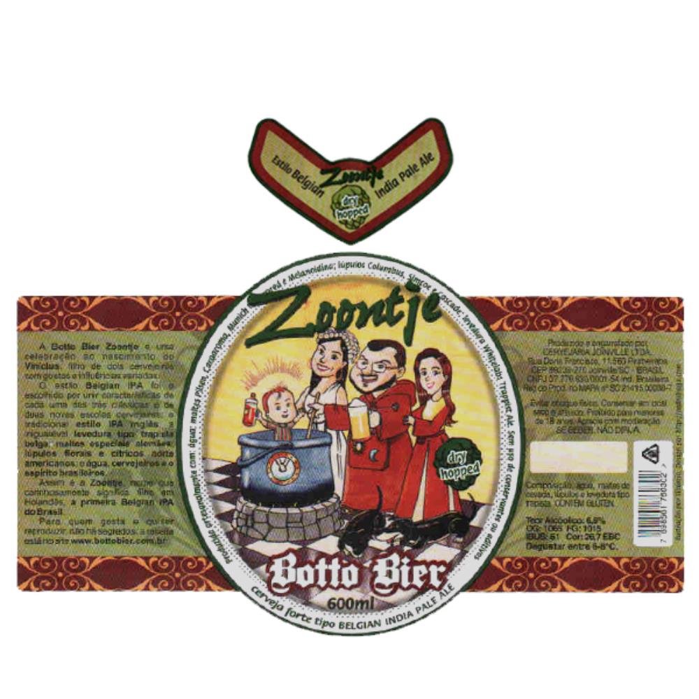 BOTTO BIER ZOONTJE BELGIAN INDIA PALE ALE