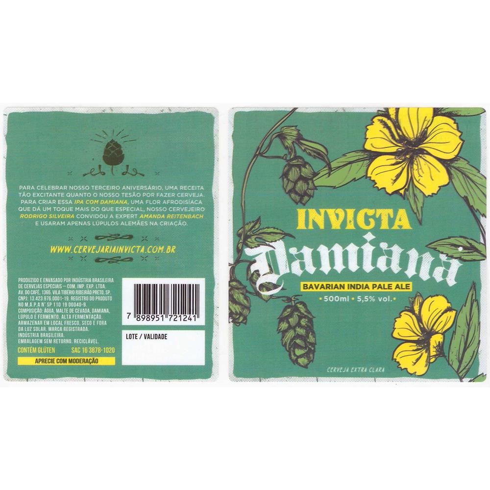 Invicta Damiana - Bavarian India Pale Ale