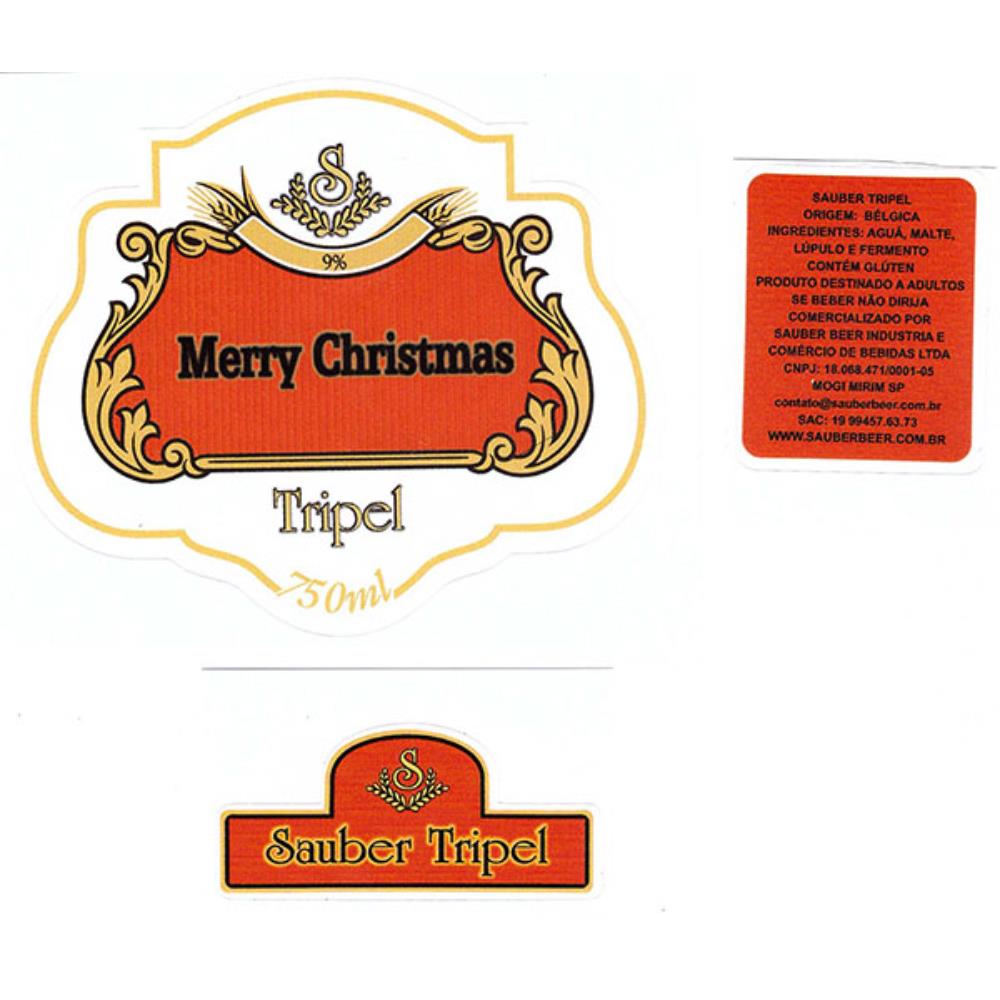 Sauber Beer Tripel Merry Christmas 750 ml