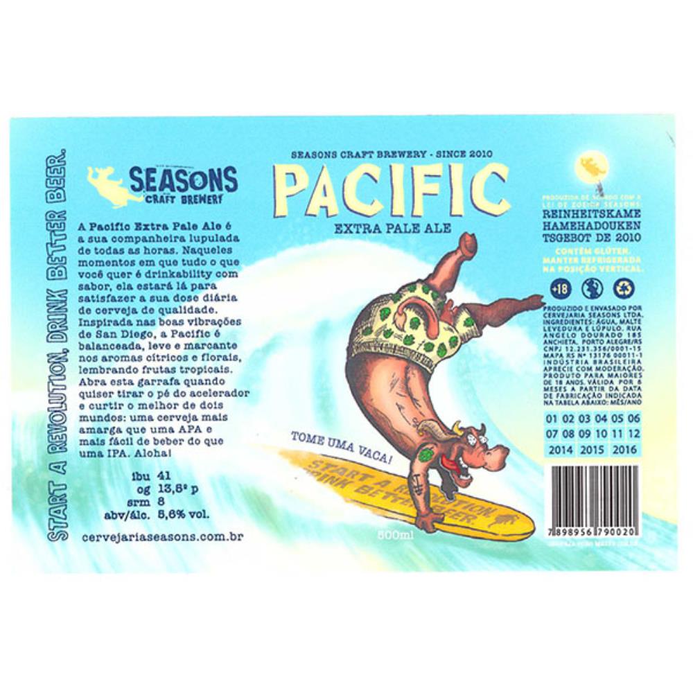 Seasons PACIFIC Extra Pale Ale 500 ml