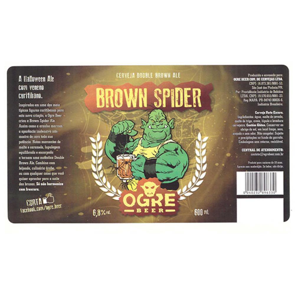 Ogre Beer Brown Spider 600 ml