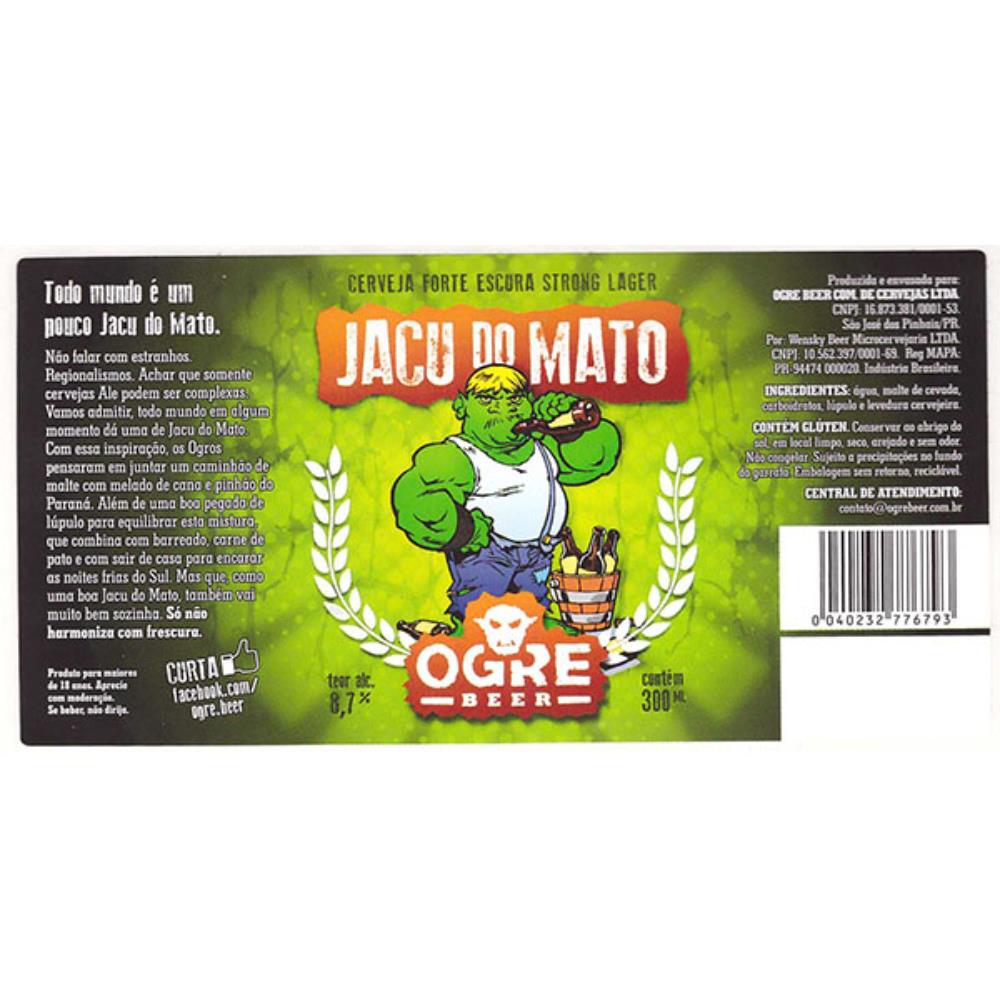 Ogre Beer Jacu do Mato 300 ml