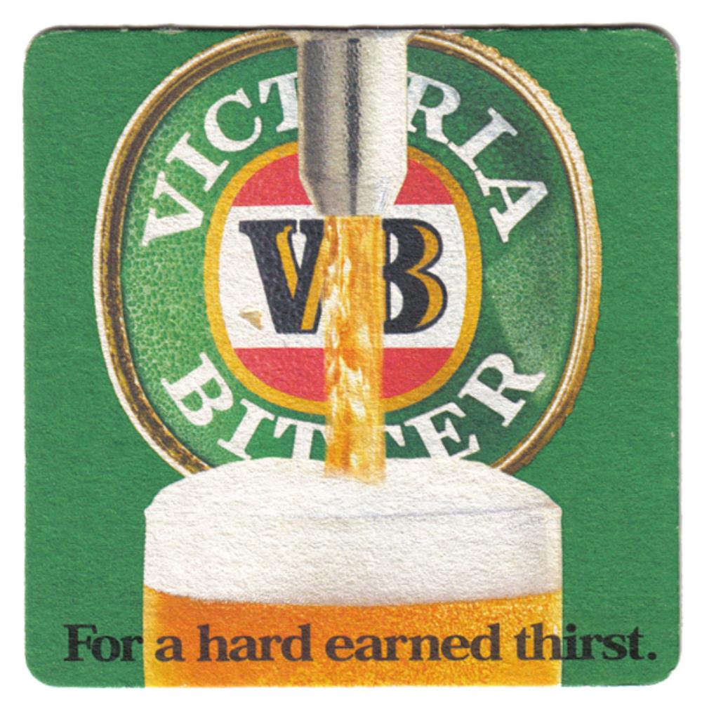 Australia Victoria Bitter VB For a Hard Earned Thi