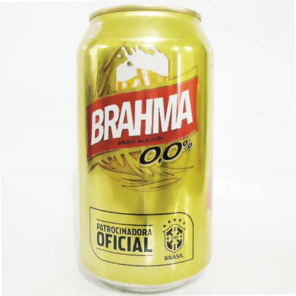 Brahma Zero Alcool Patrocinadora Oficial da CBF