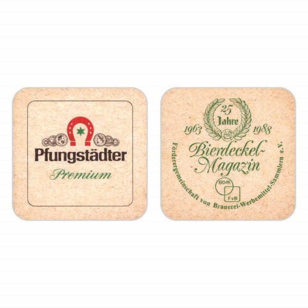 Alemanha Pfungstadter Premium - Bierdeckel