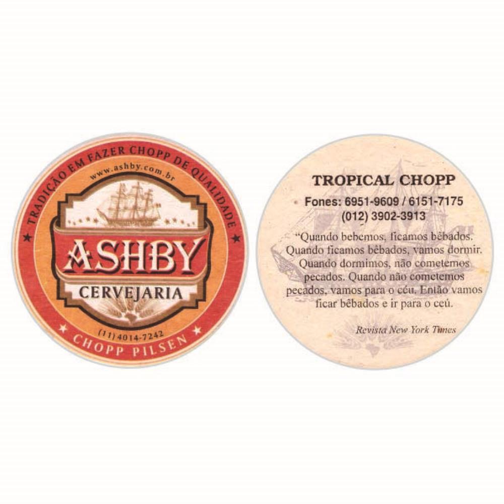 ASHBY Cervejaria - Tropical Chopp - Revista NY Tim