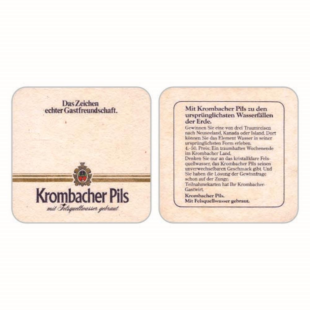 Alemanha Krombacher Pils 6