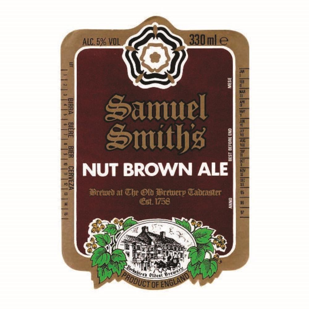 Inglaterra Samuel Smiths Nut Brown Ale 95 96 97