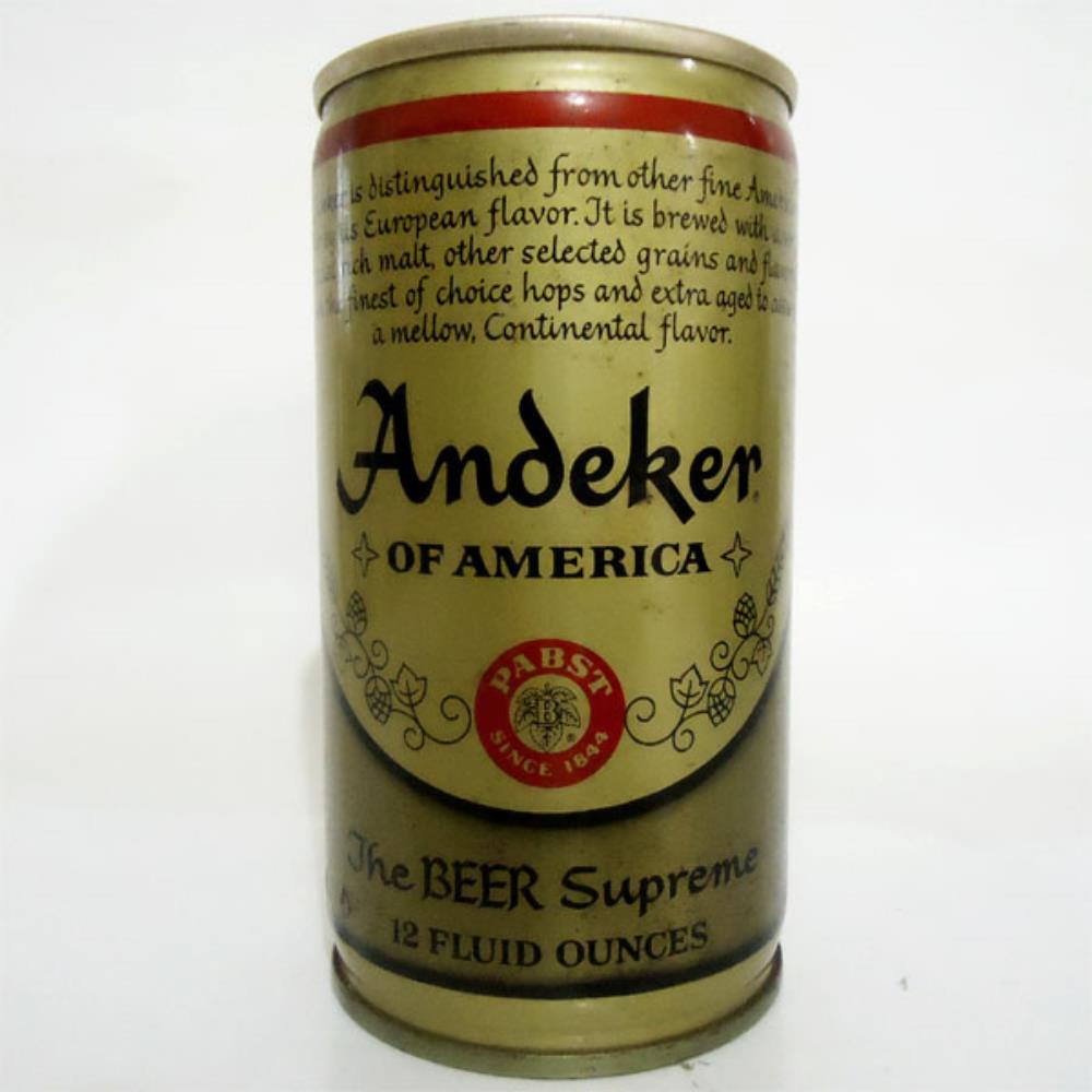 Estados Unidos Andeker of America Beer