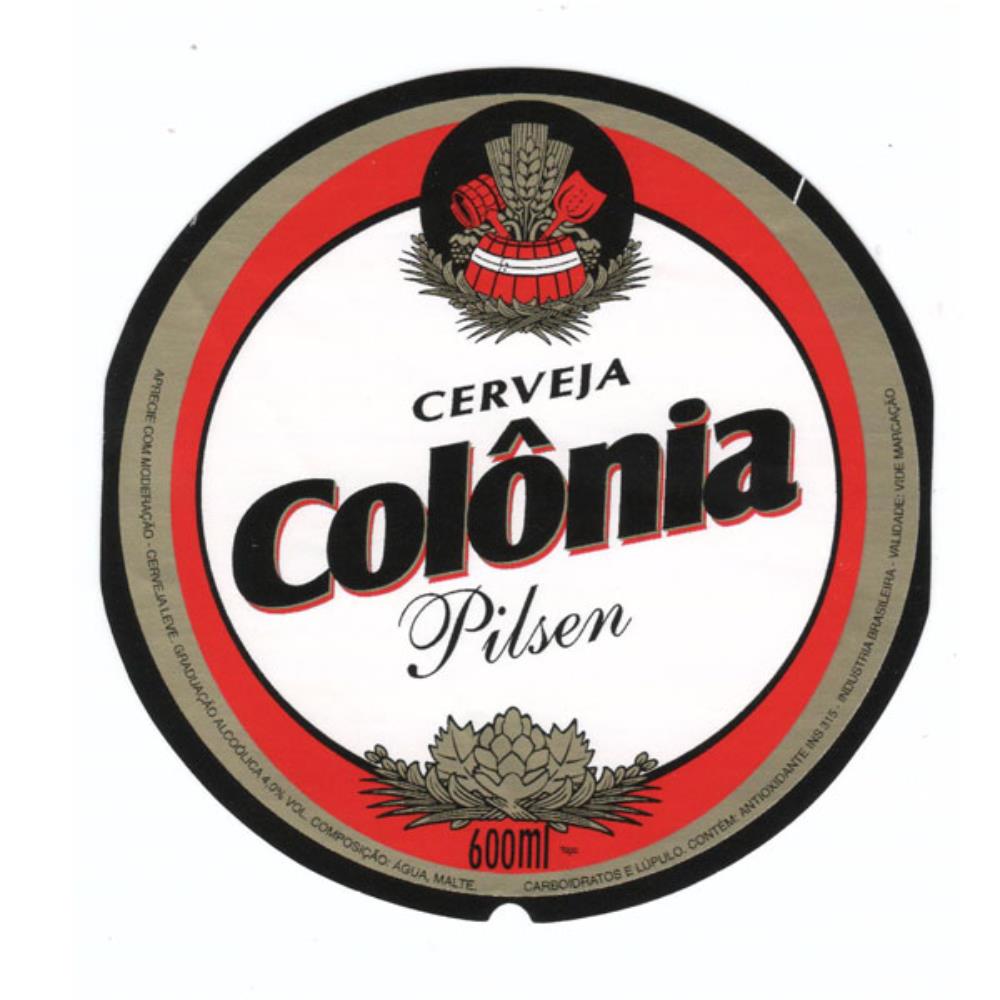 Colonia Cerveja Pilsen 600ml 2