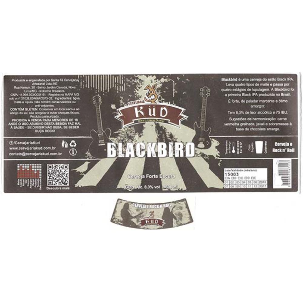 Cervejaria Kud - Blackbird 600 ml