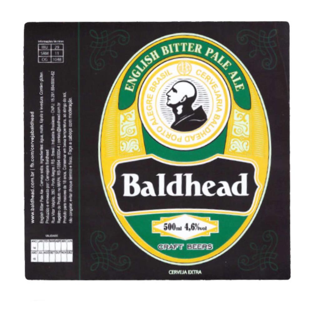Baldhead English Bitter Pale Ale 500ml