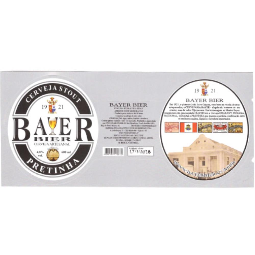 Bayer Bier Pretinha 600ml