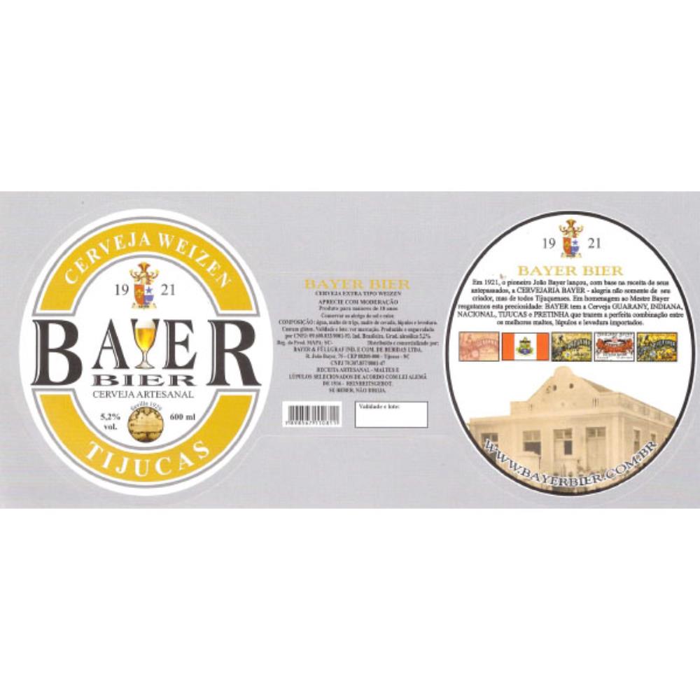 Bayer Bier Tijucas Weizen 600ml