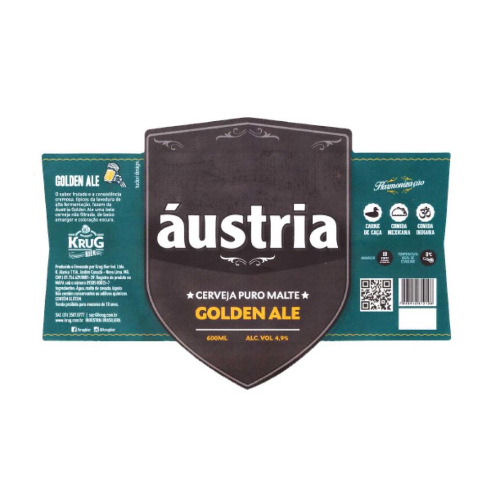 Krug Bier Áustria Golden Ale