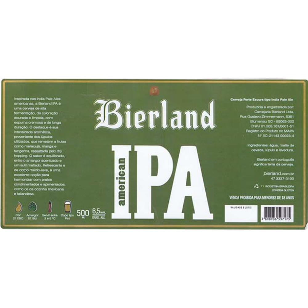 Bierland American Pale Ale 500 ml