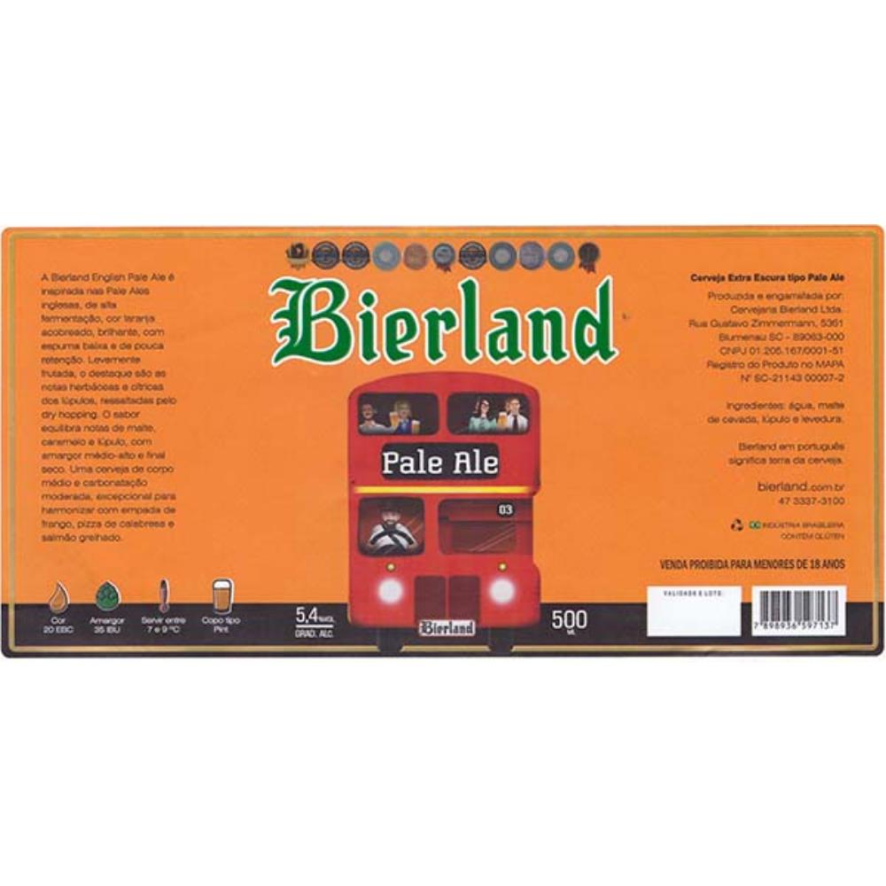 Bierland English Pale Ale 500 ml