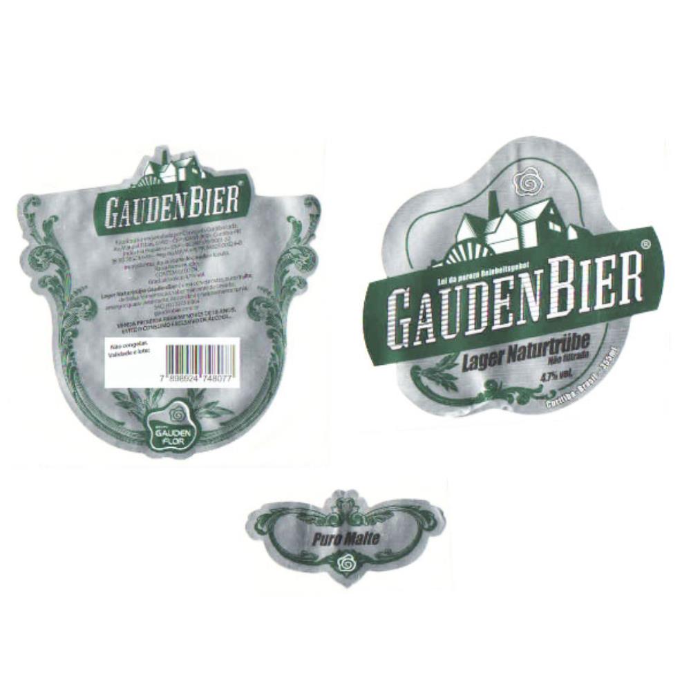 Gauden Bier Lager Naturtrube 355ml