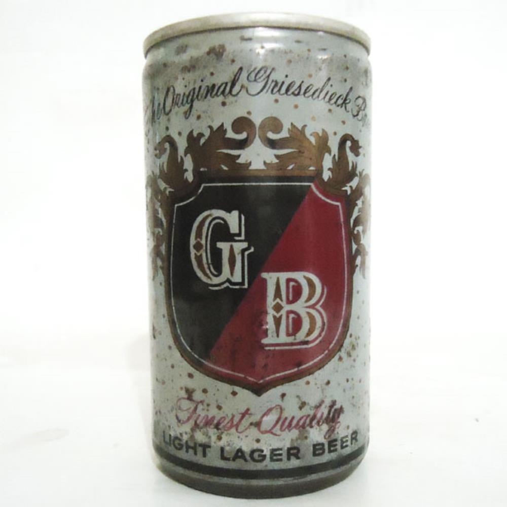 Estados Unidos Griesedieck Brothers Light Lager Be
