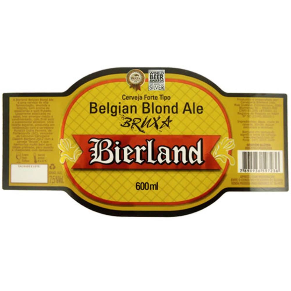 Bierland Belgian Blond Ale Bruxa 600ml