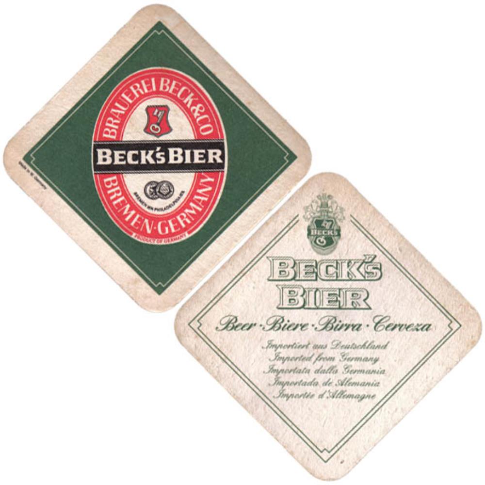 Alemanha Becks Bier Importiert aus Deutschland