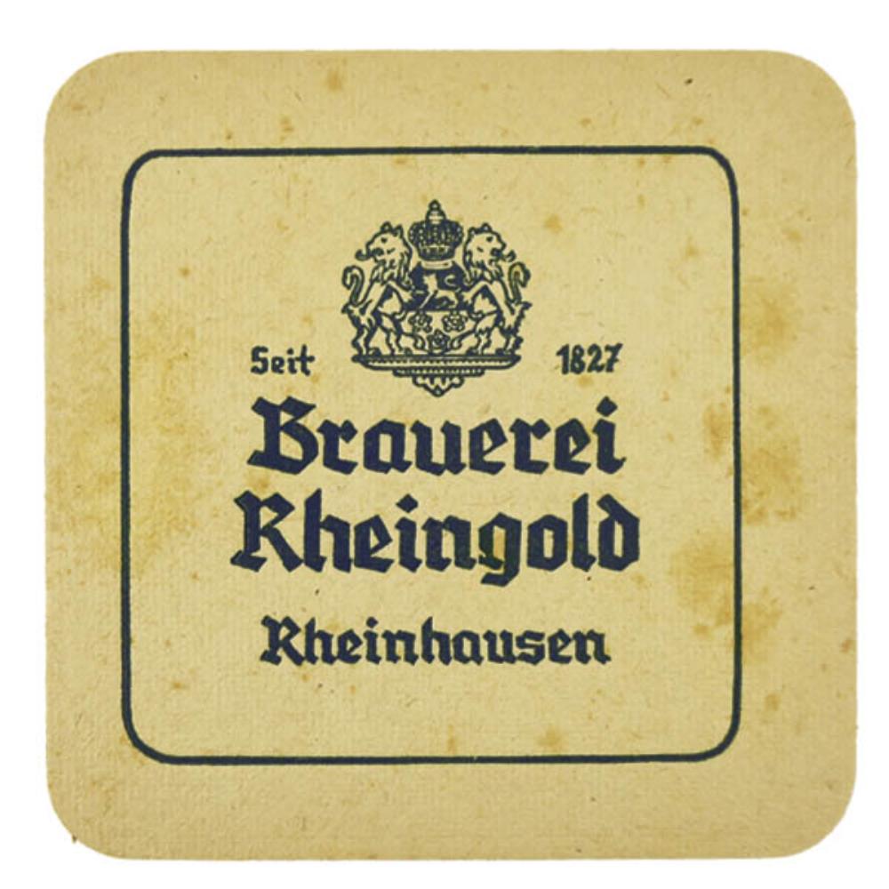 Alemanha Brauerei Rheingold Rheinhausen