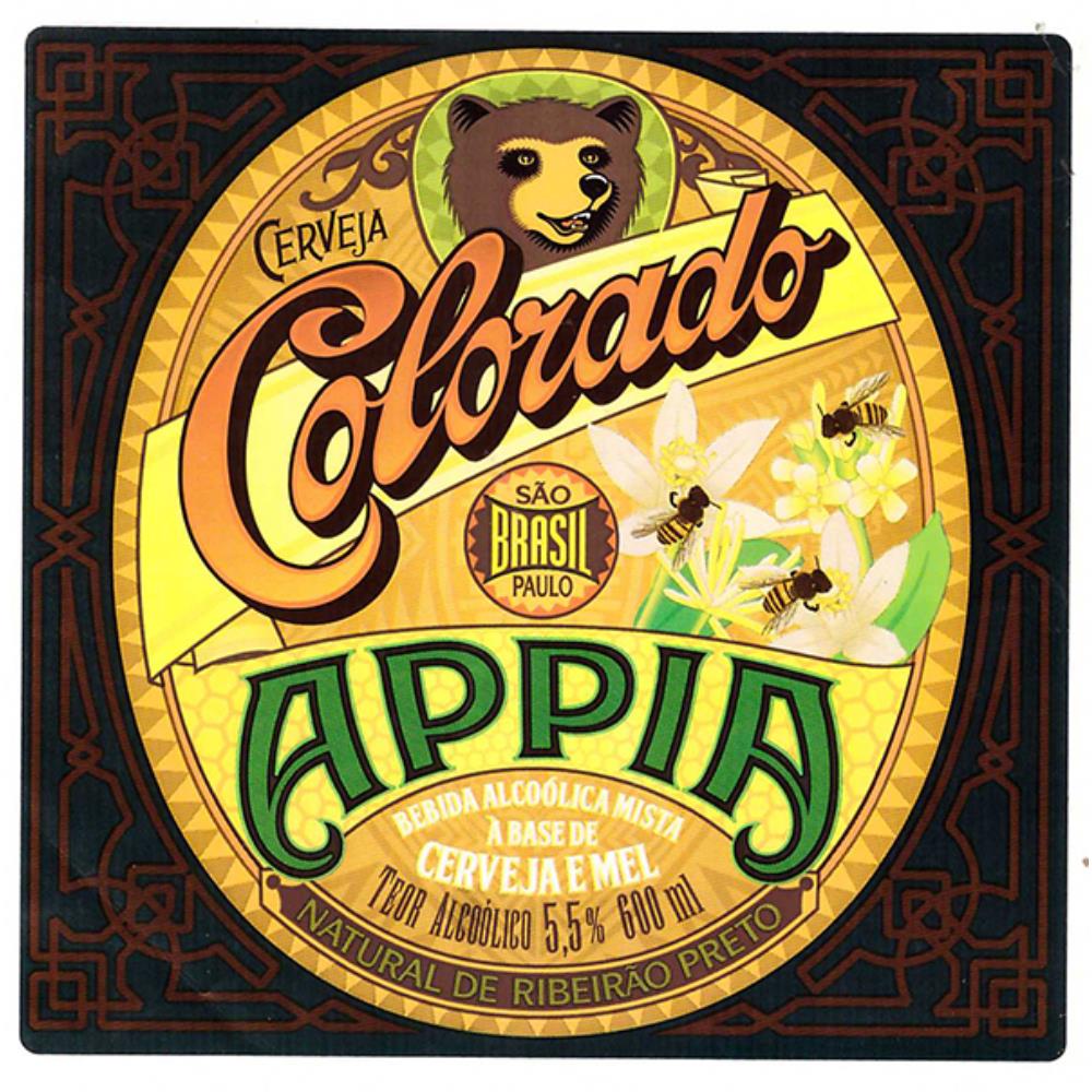 Colorado Appia Cerveja Clara com Mel 600 ml