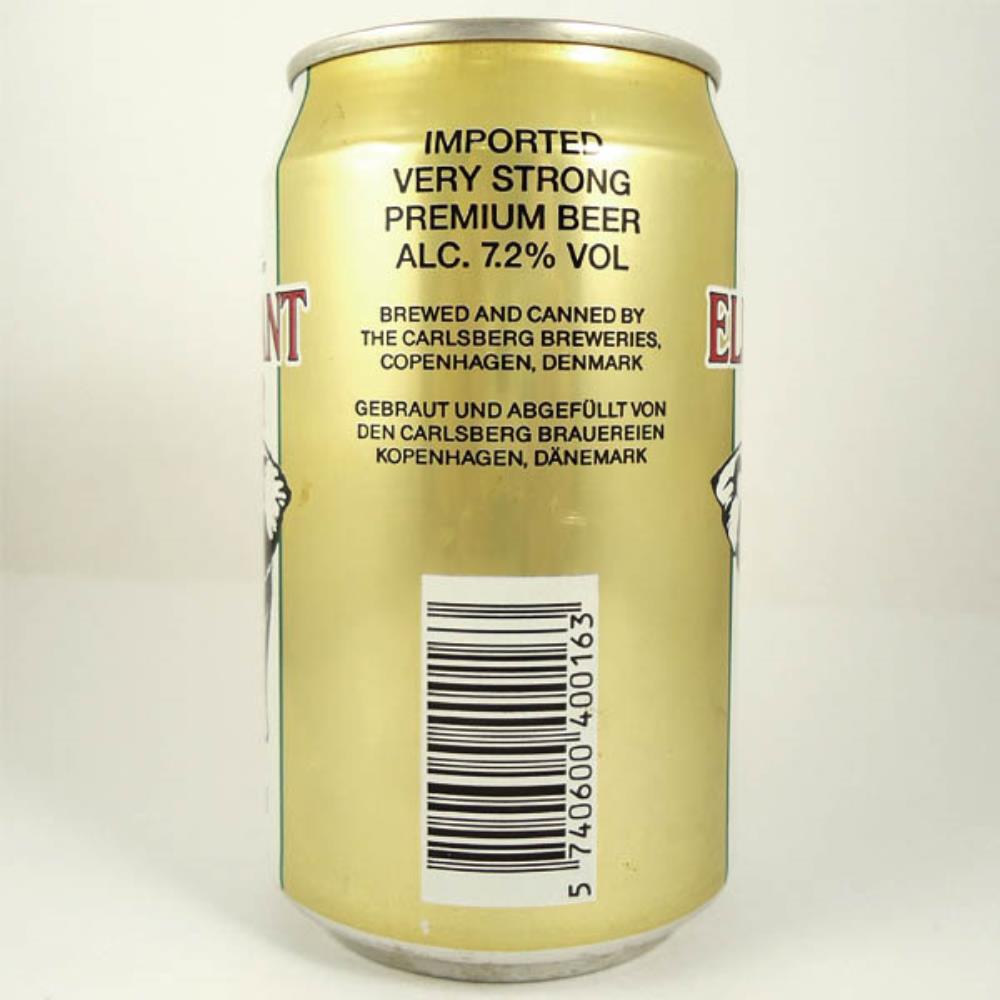 Dinamarca Carlsberg Elephant Beer Imported Very St
