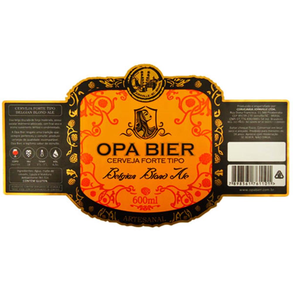 Opa Bier Belgian Blond Ale 600ml