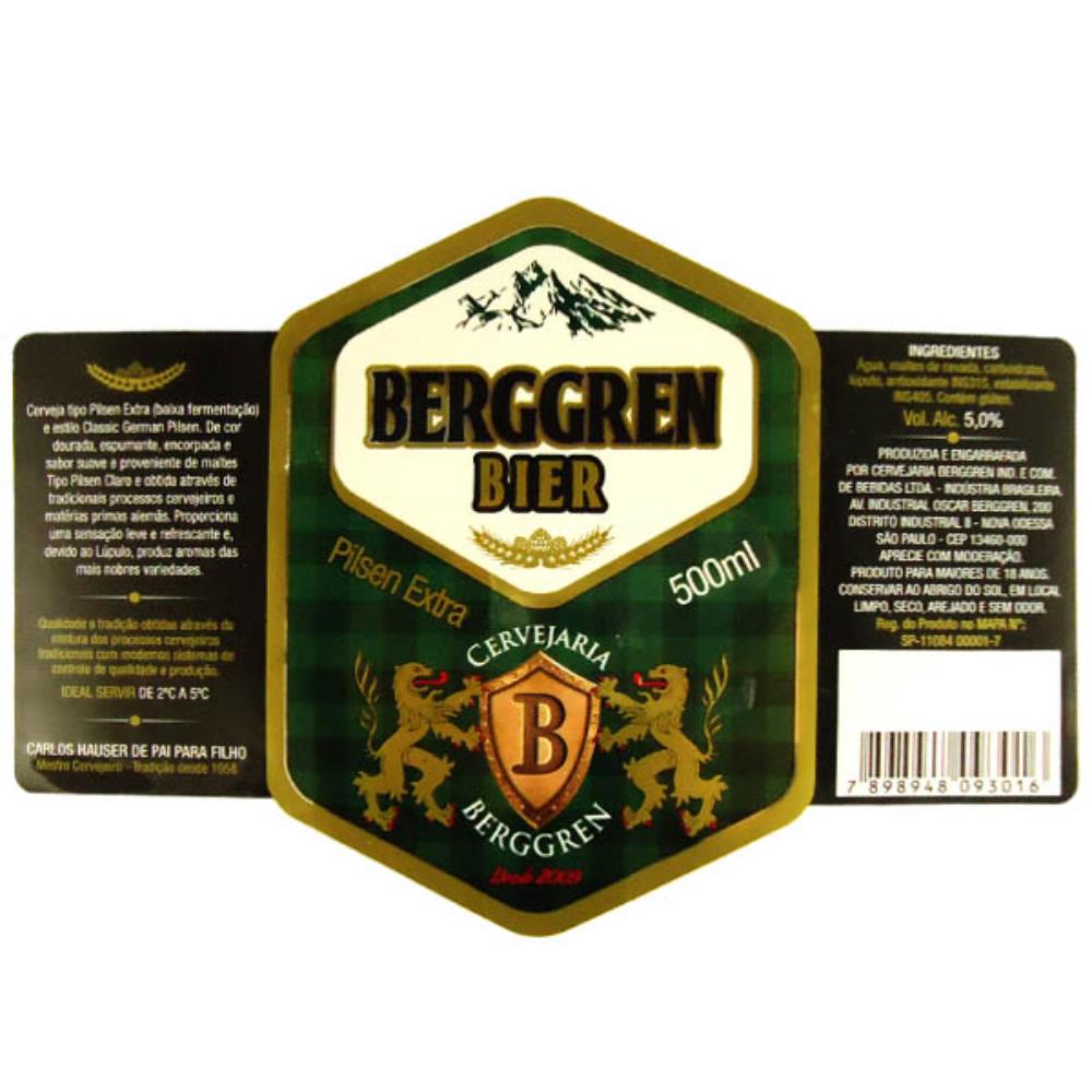 Berggren Bier Pilsen Extra 500ml